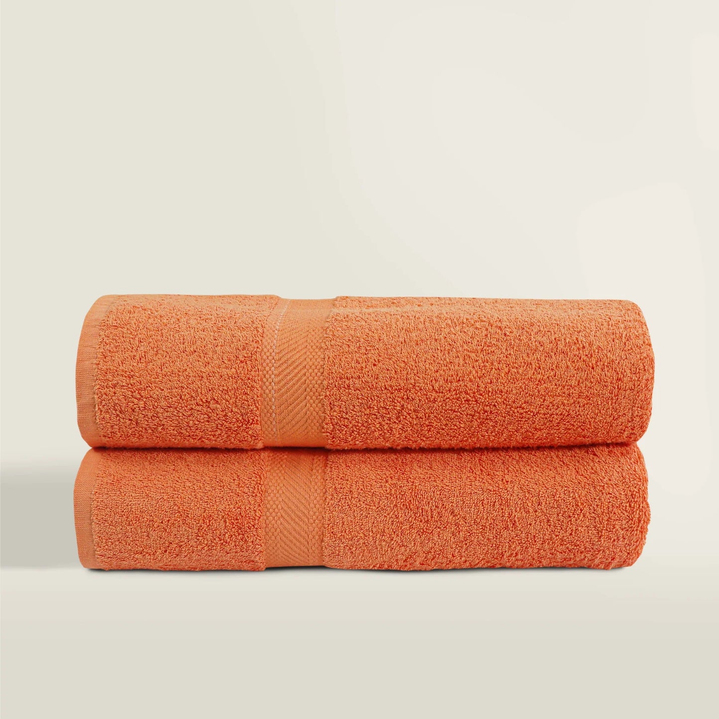 Luxury Cotton Towels - Orange