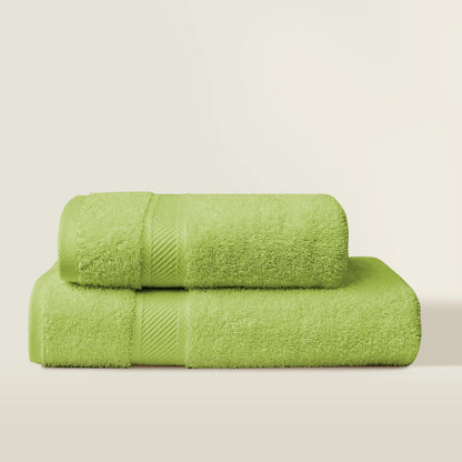 Luxury Cotton Towels - Lime