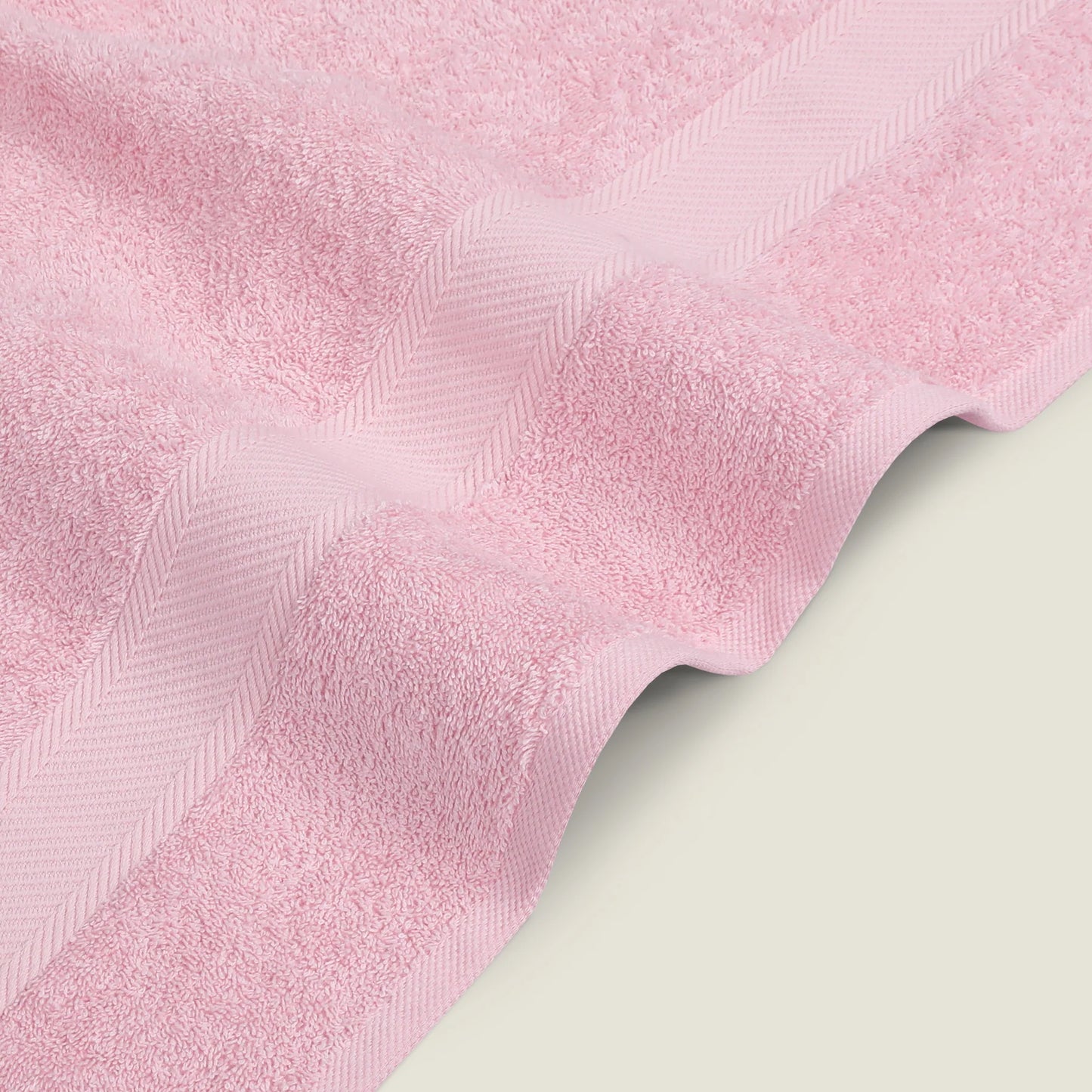 Luxury Cotton Towels - Pink (Pack of 2)