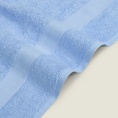 Luxury Cotton Towels - Sky Blue